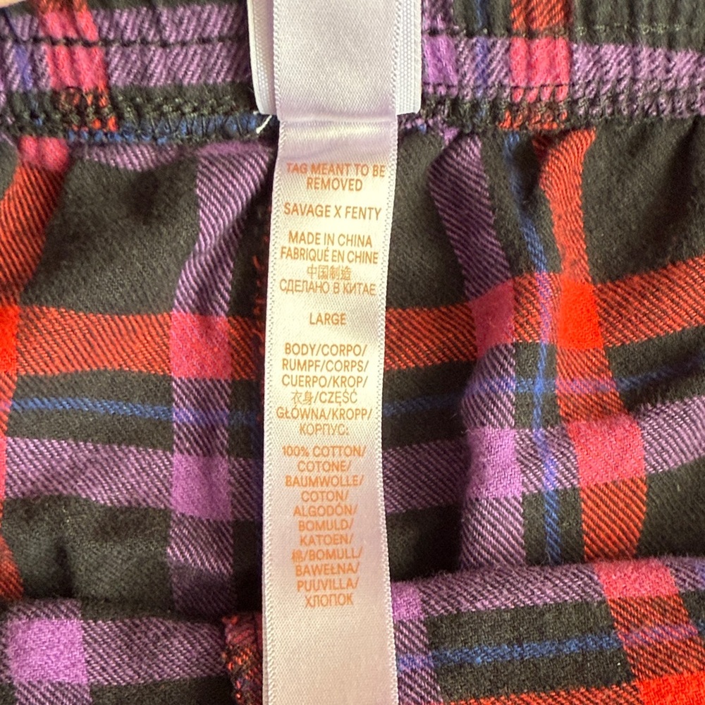 Savage X Fenty Plaid Pajama Set - Picture 9 of 15